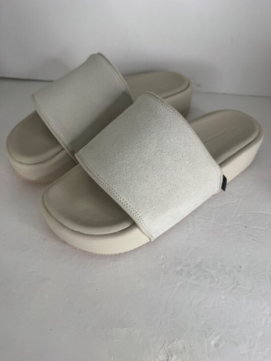 New ADIDAS Y-3 SLIDE Orb Grey Core Brown Linen F 38 Men\'s US 5 main image 7